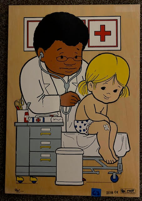 Rolf Puzzel bij de huisarts (18 stukjes)