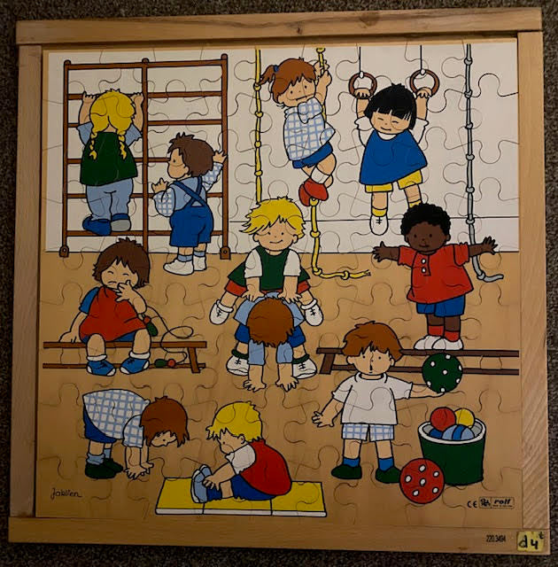 Rolf Puzzel In de gymzaal (81 stukjes)