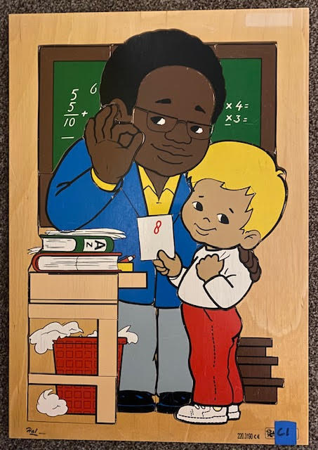 Rolf Puzzel leraar en leerling (19 stukjes)
