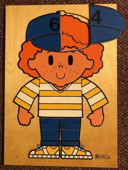 Rolf Puzzel aankleed jongen (2 x 16 stukjes)