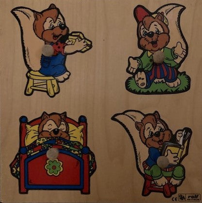 Rolf Inlegpuzzel Eekhoorn