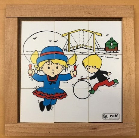 Rolf Puzzel van spelende kinderen (9 stukjes)