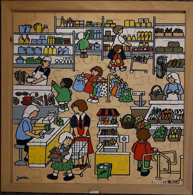 Rolf Puzzel Supermarkt (64 stukjes)