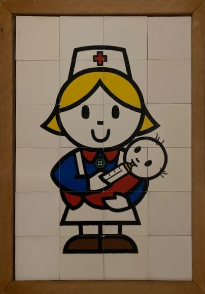 Rolf Puzzel Verpleegster met baby