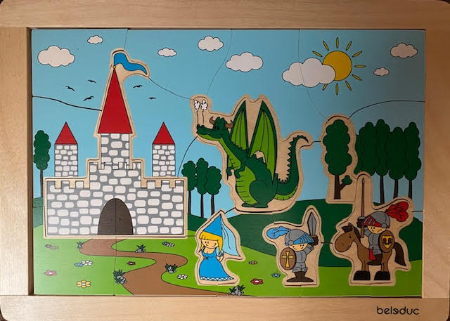 Puzzel Rollenspel Burcht