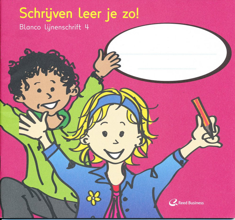Schrijven leer je zo! Blanco lijnenschrift 4 (per stuk)