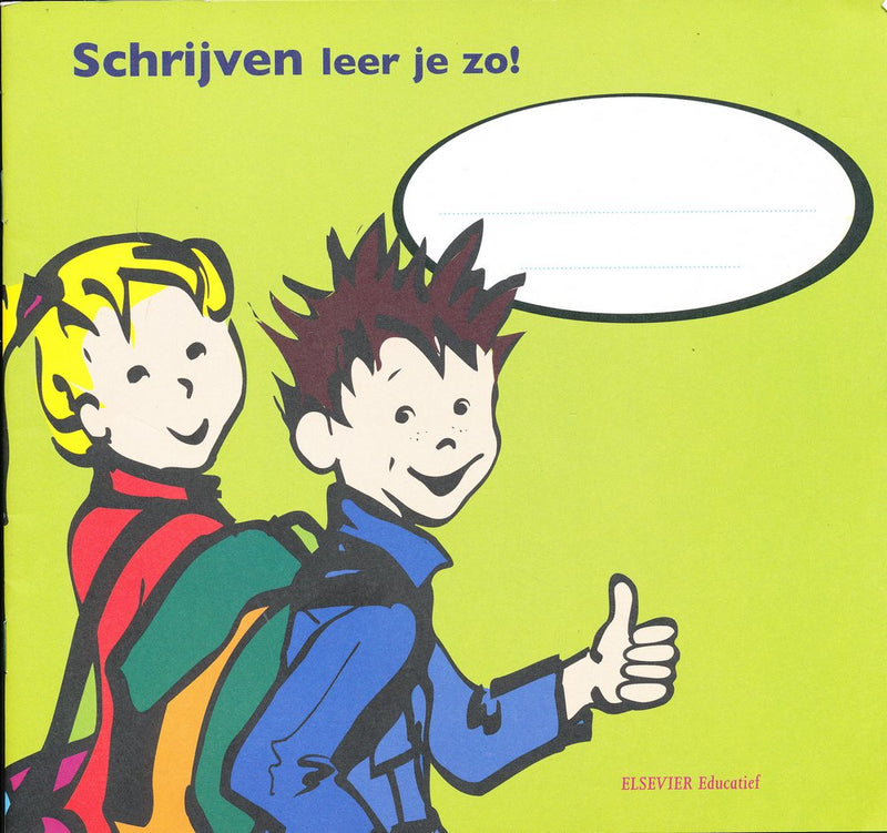Schrijven leer je zo! Blanco lijnenschrift 5 (per stuk)