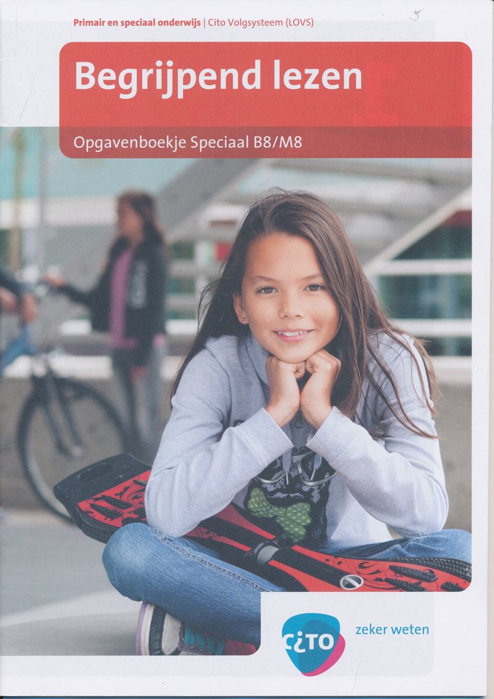 CITO/LOVS opgavenboekje Speciale Leerlingen BL B8/M8