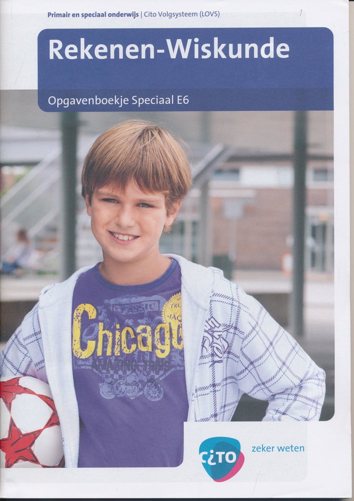 CITO/LOVS opgavenboekje Speciale Leerlingen RW E6