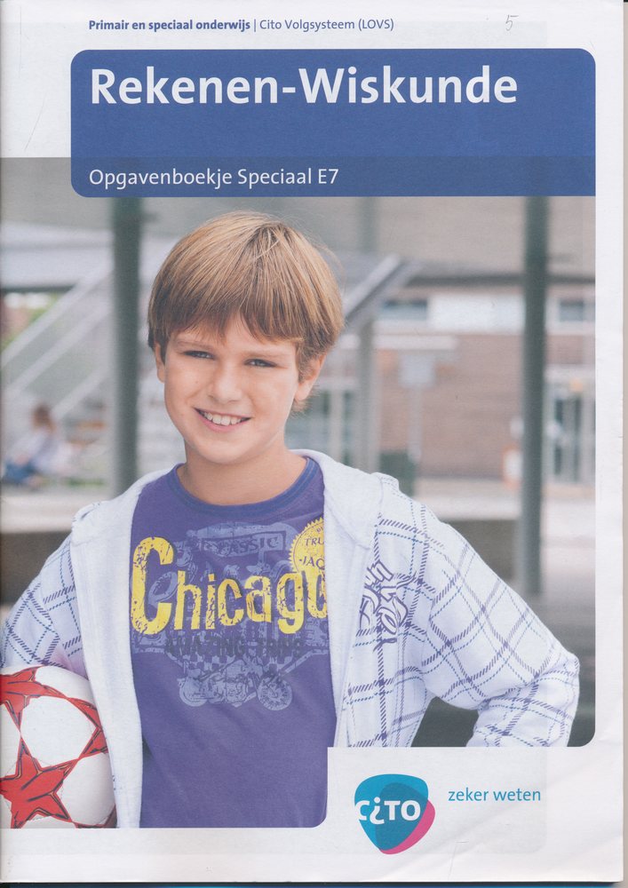 CITO/LOVS opgavenboekje Speciale Leerlingen RW E7