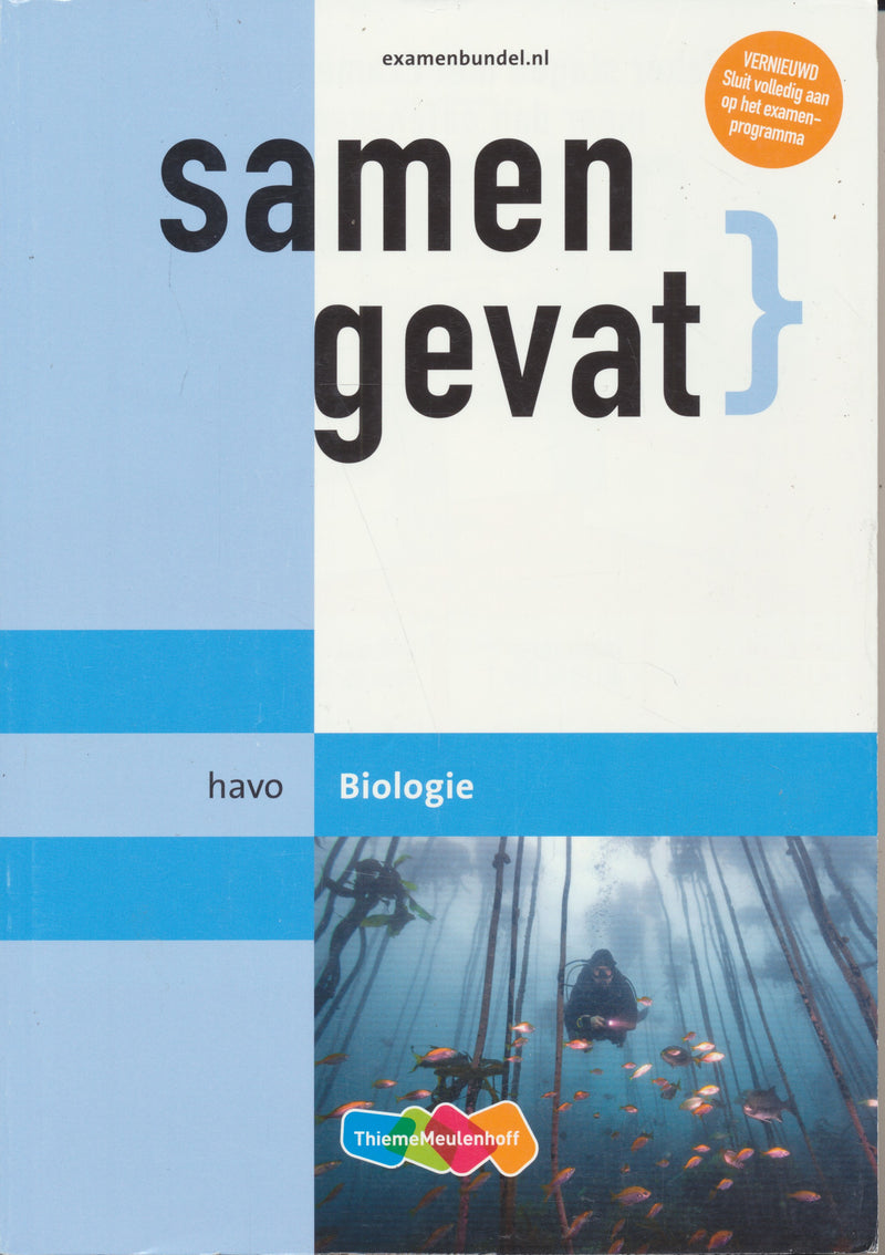 Samengevat Biologie 7e editie HAVO (ISBN 9789006112450)