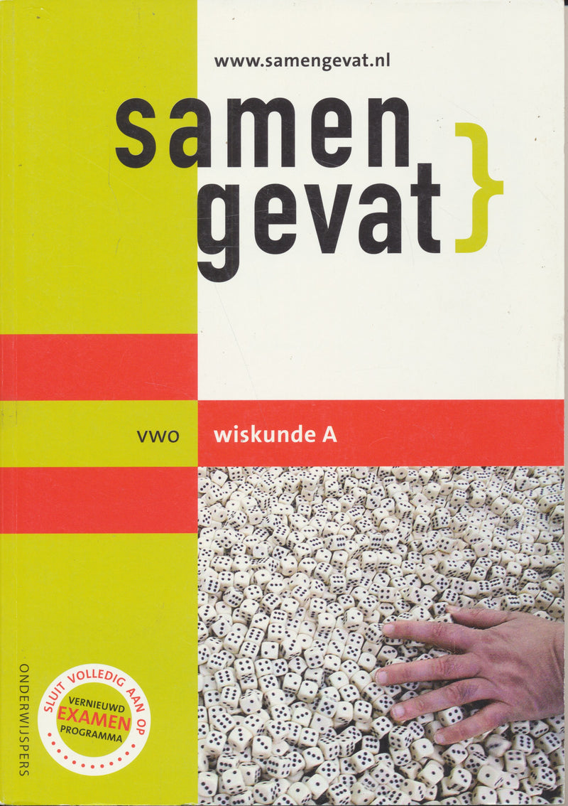 Samengevat Wiskunde A VWO (ISBN 9789006073829)