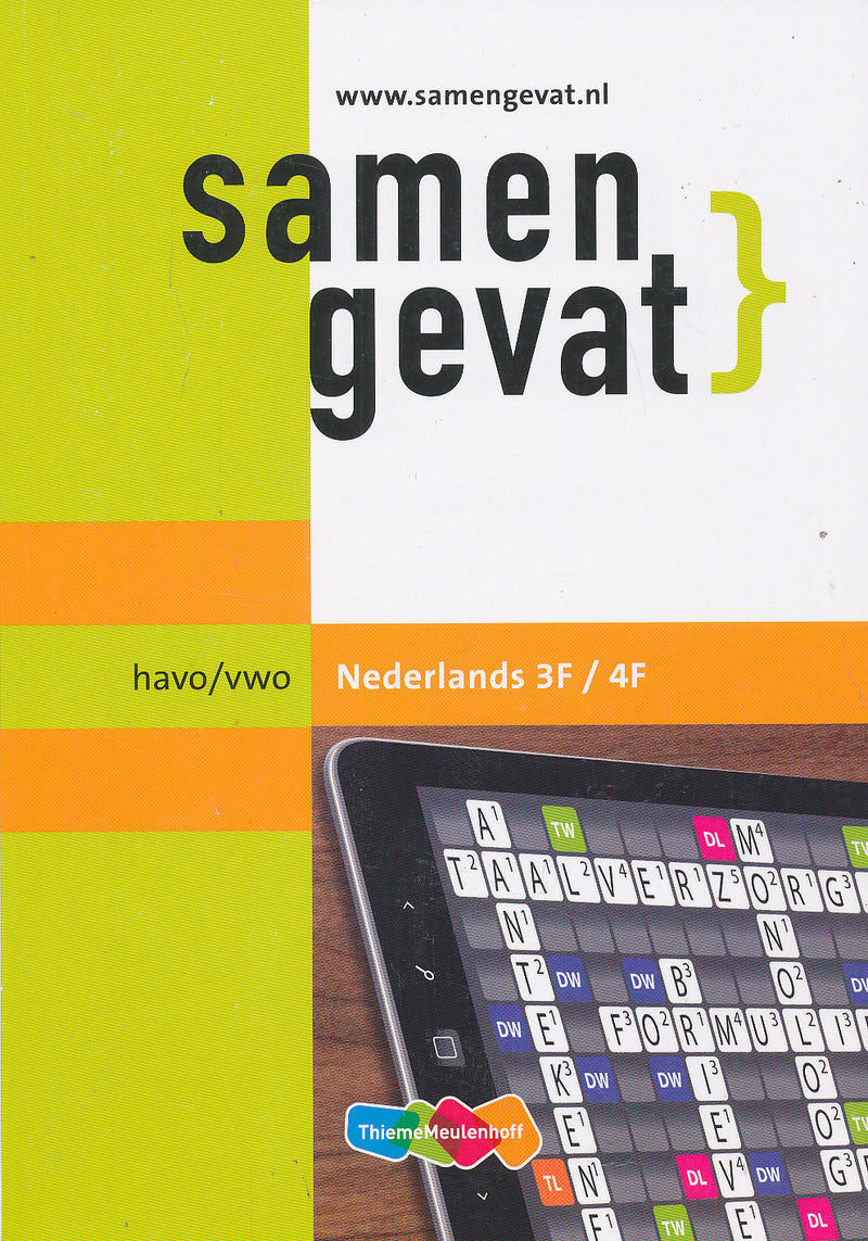 Samengevat Havo/VWO Nederlands 3F/4F