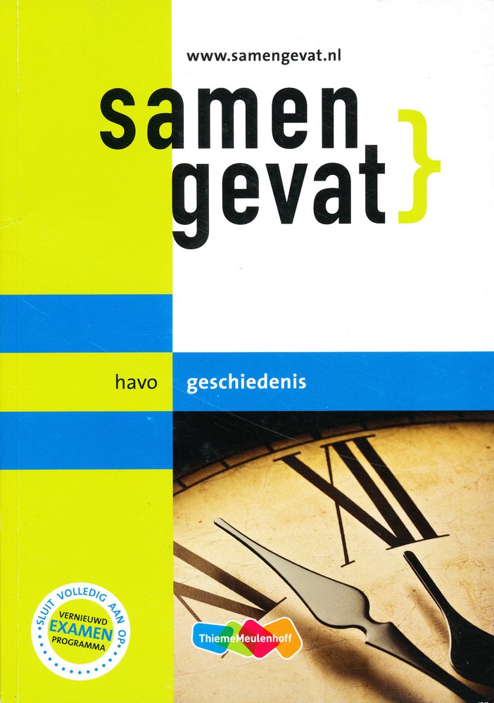 Samengevat Havo Geschiedenis