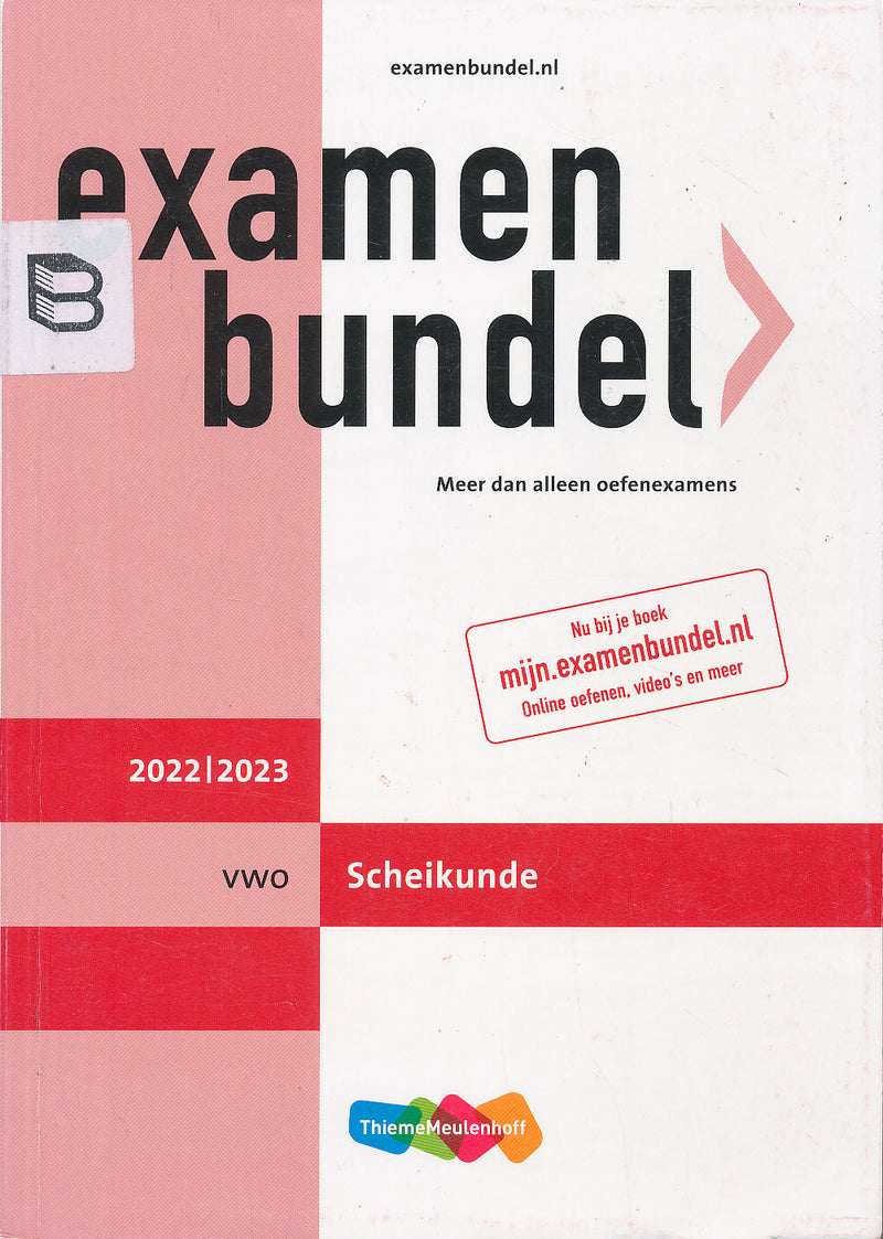 Examenbundel Scheikunde VWO 2022/2023