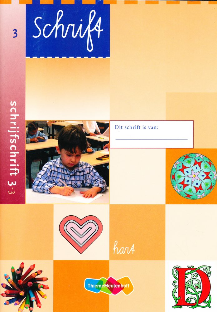 Schrift Schrijfschrift 3-3  (per stuk)
