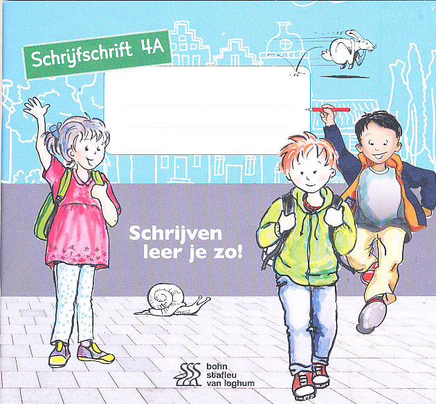 Schrijven leer je zo! Schrijfschrift 4A (per stuk)