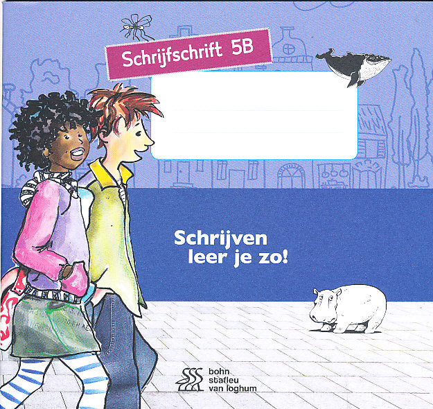 Schrijven leer je zo! Schrijfschrift 5B (per stuk)