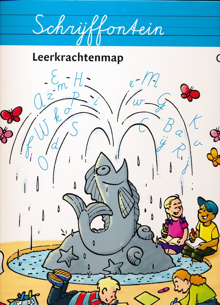 Schrijffontein Handleiding groep 4 in nieuwstaat