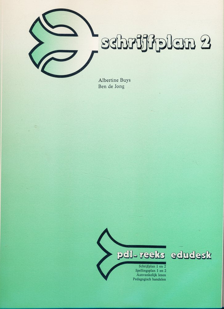 Schrijfplan Handleiding deel 2 (zie omschrijving)