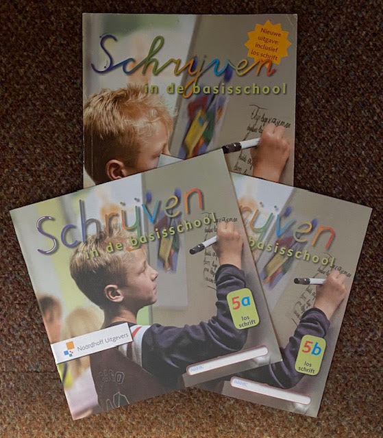 Schrijven in de Basisschool Handleiding en 2 werkboeken groep 5