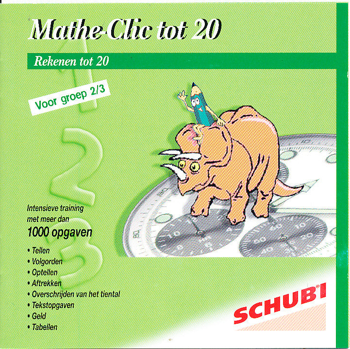 Schubi Cd-rom Mathe-Clic tot 20