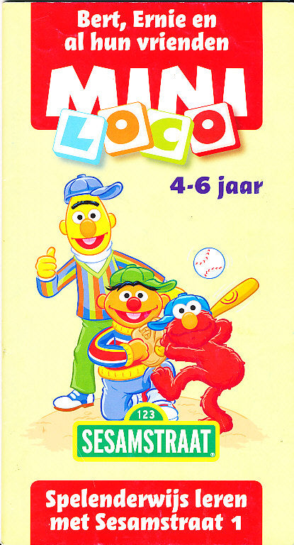 Mini Loco Spelenderwijs leren met Sesamstraat 1