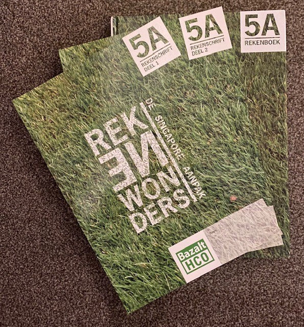 Rekenwonders Set Rekenboek en Rekenschriften 5A
