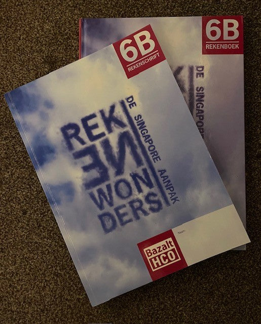 Rekenwonders Set Rekenboek en Rekenschrift 6B