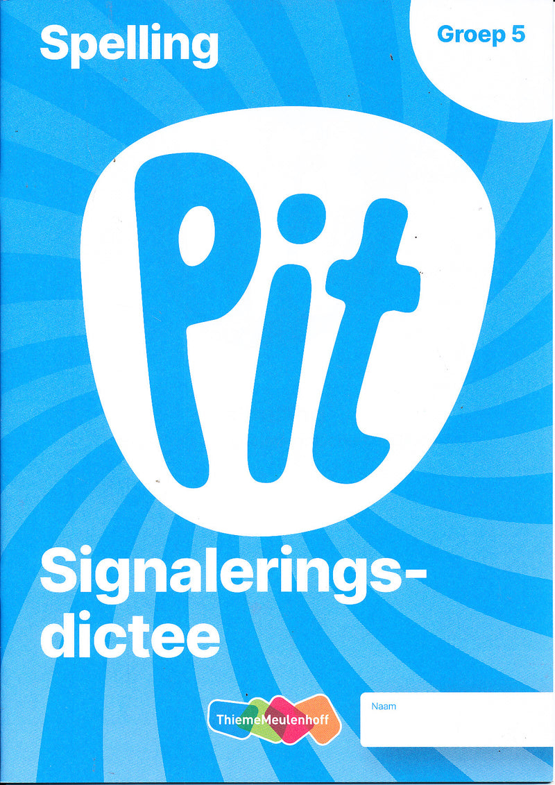 Pit Spelling Signaleringsdictee groep 5 (per stuk)