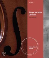 Single Variable Calculus 7th edition 97890538498852
