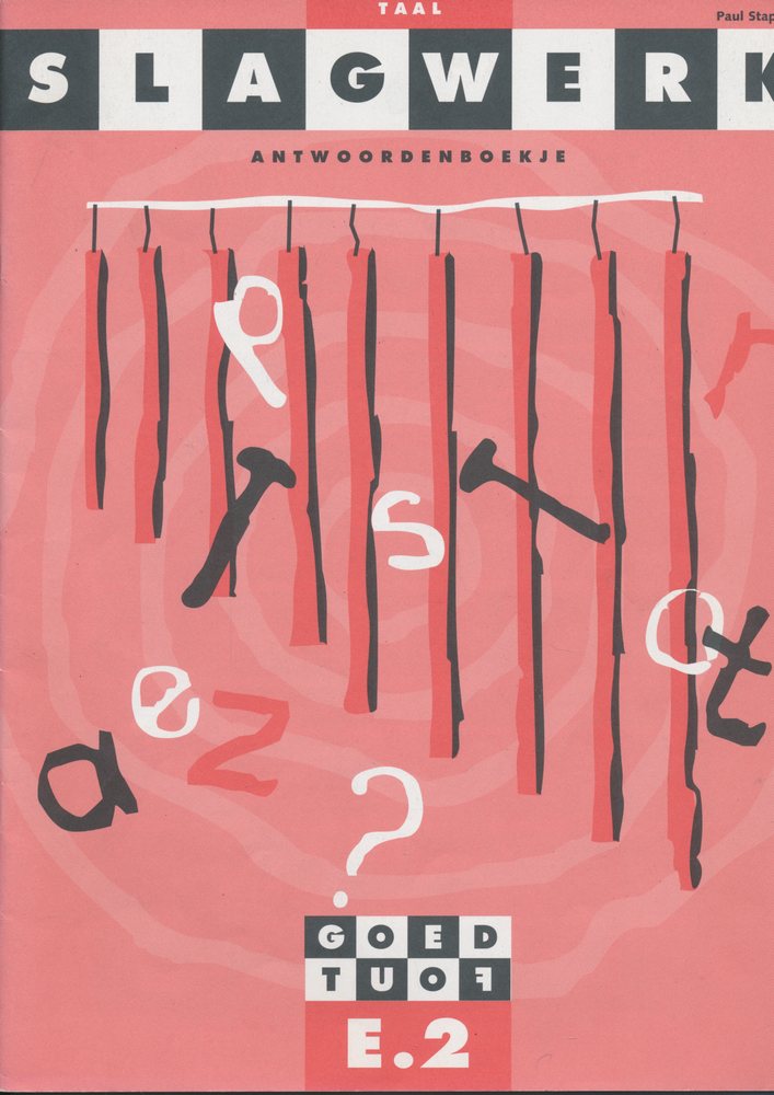 Slagwerk Taal Antwoordenboek E2 groep 7