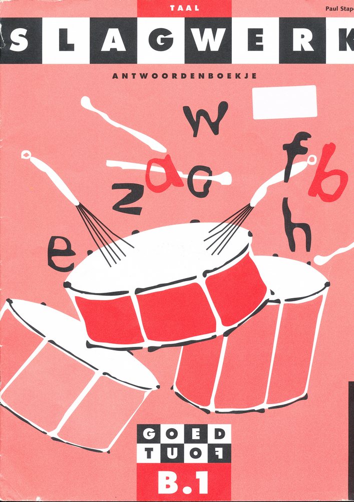 Slagwerk Taal Antwoordenboek B1 groep 4