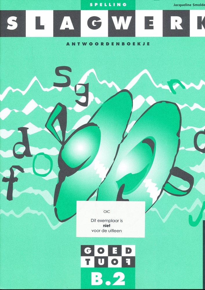 Slagwerk Spelling Antwoordenboek B2 Groep 4