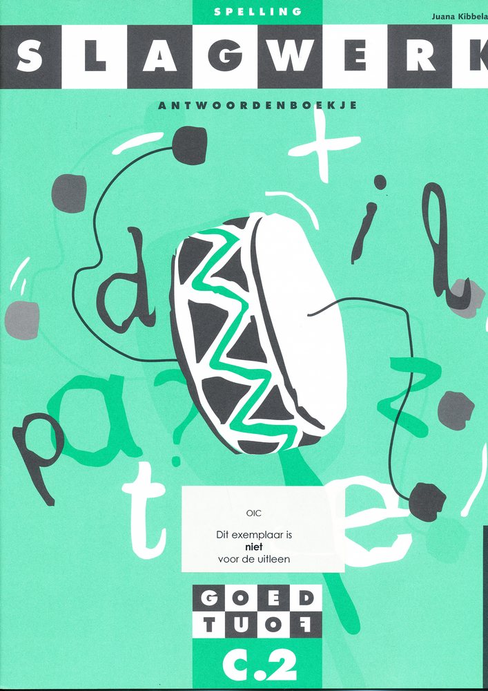 Slagwerk Spelling Antwoordenboek C2 groep 5