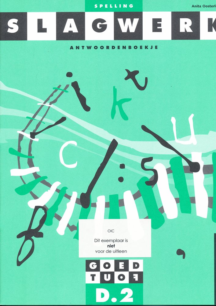 Slagwerk Spelling Antwoordenboek D2 Groep 6