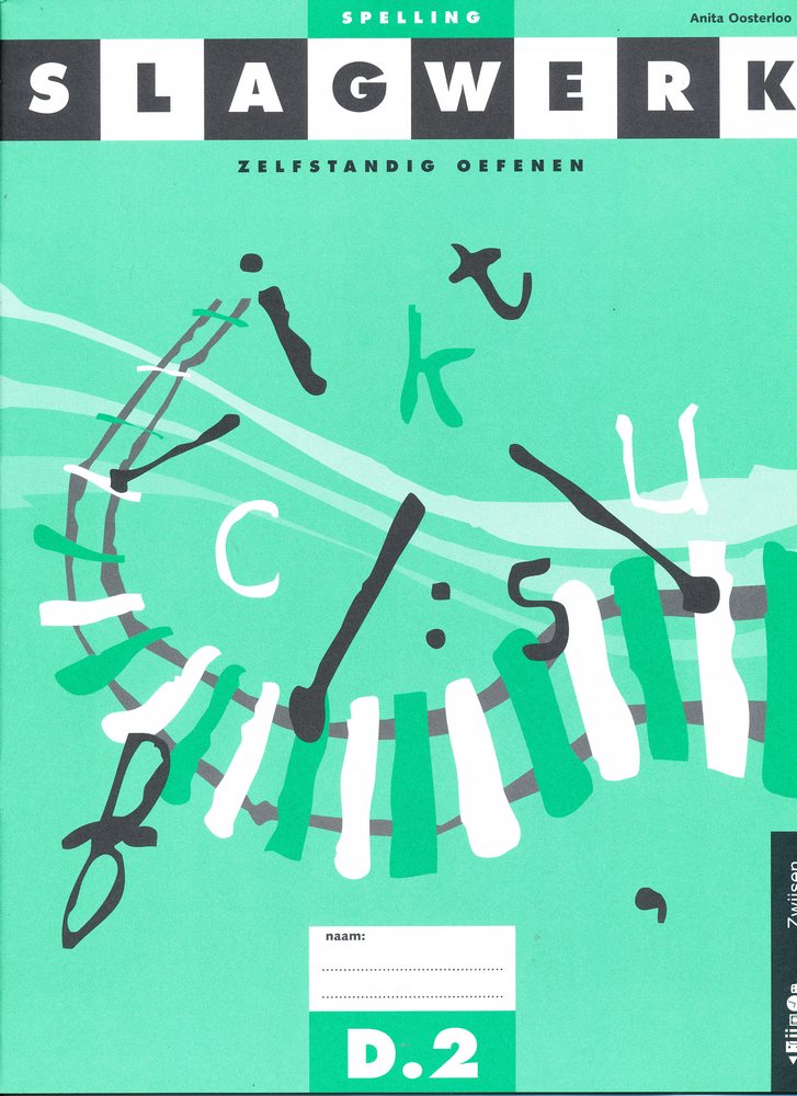 Slagwerk Spelling werkboek D2 groep 6 (per stuk)