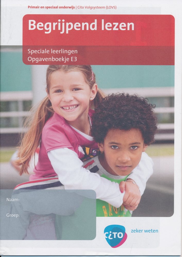 CITO/LOVS opgavenboekje Speciale Leerlingen BL E3