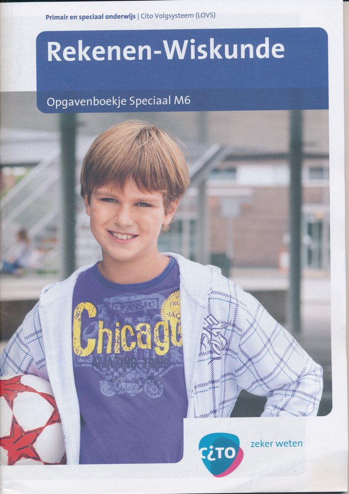 CITO/LOVS opgavenboekje Speciale Leerlingen RW M6
