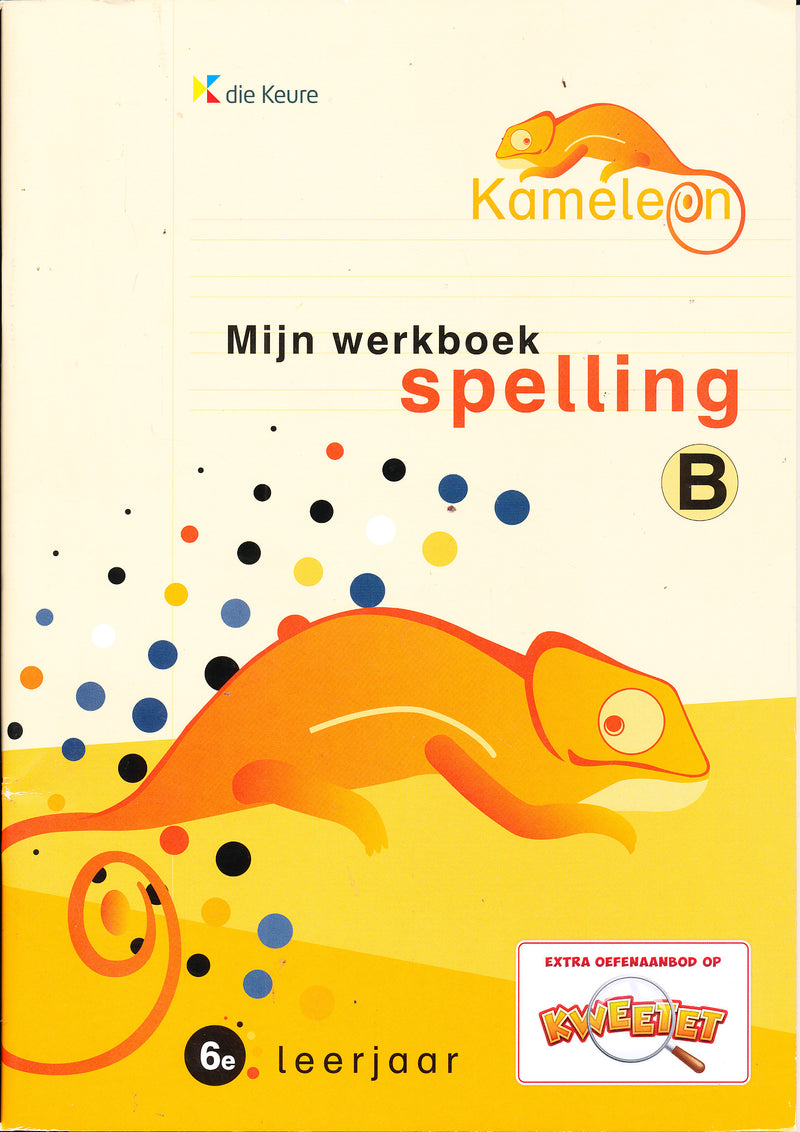 Kameleon Spelling Werkboek B 6e leerjaar (per stuk)