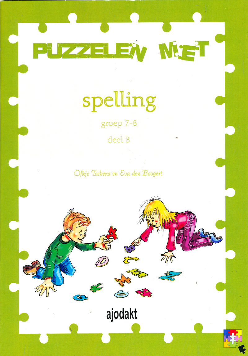Ajodakt Puzzelen met Spelling deel B groep 7-8 (per stuk)