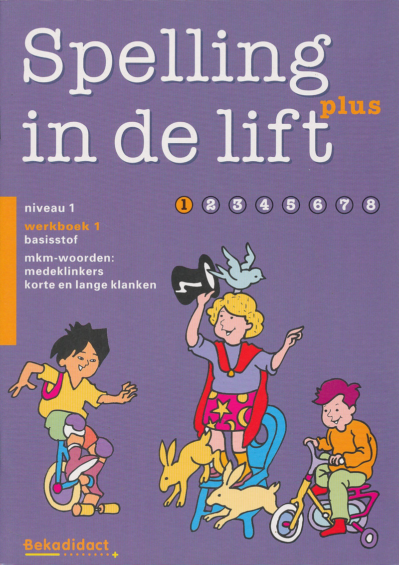 Spelling in de Lift Plus werkboek niveau 1 deel 1 (per stuk)