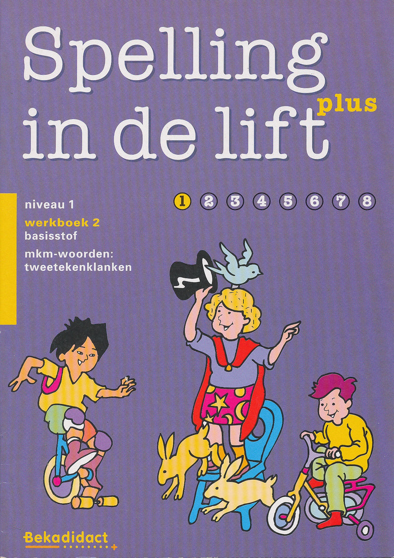 Spelling in de Lift Plus werkboek niveau 1 deel 2 (per stuk)