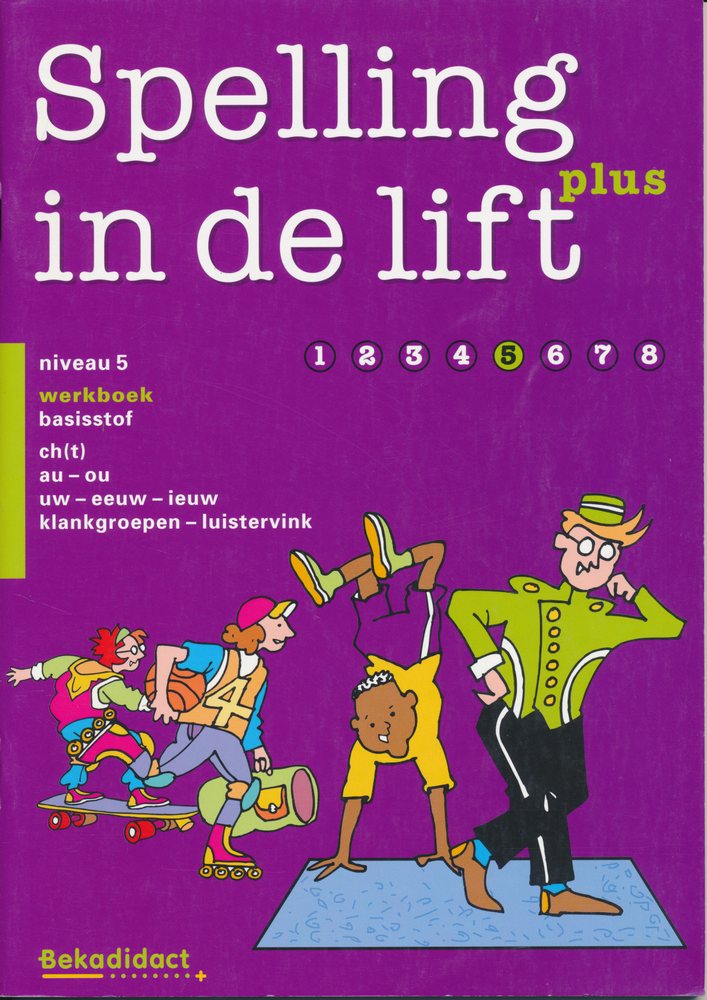 Spelling in de Lift Plus werkboek niveau 5 (per pak van 5)