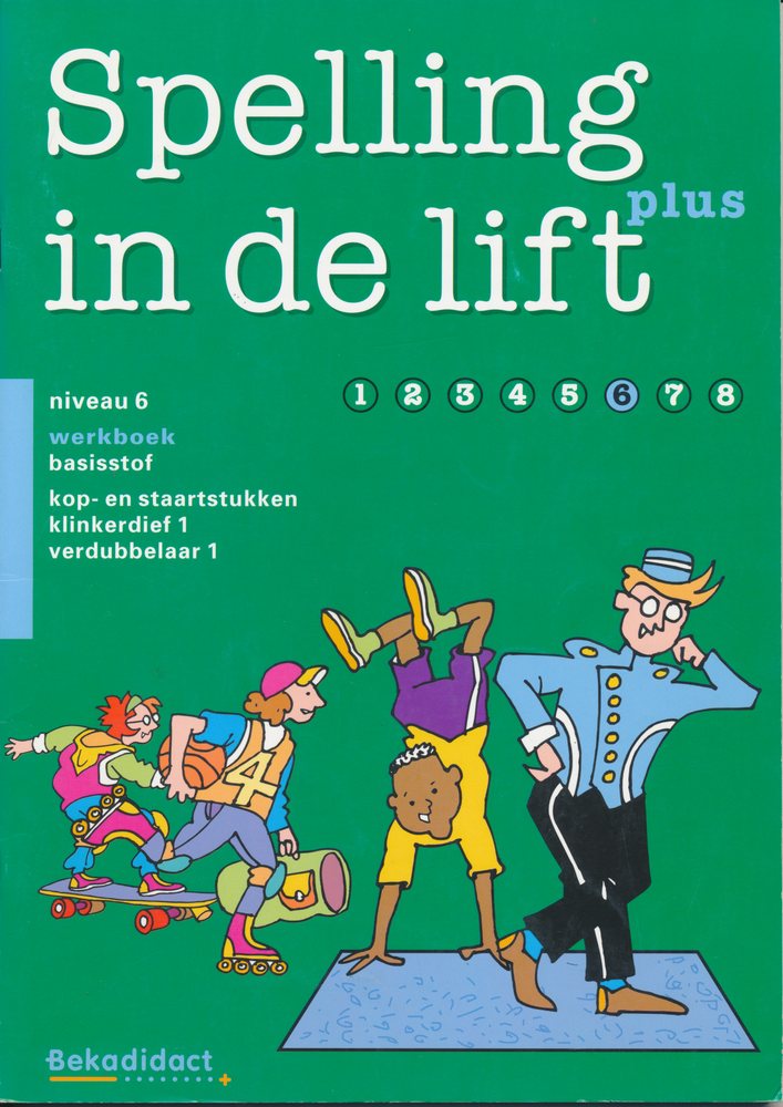 Spelling in de Lift Plus werkboek niveau 6 (per stuk)