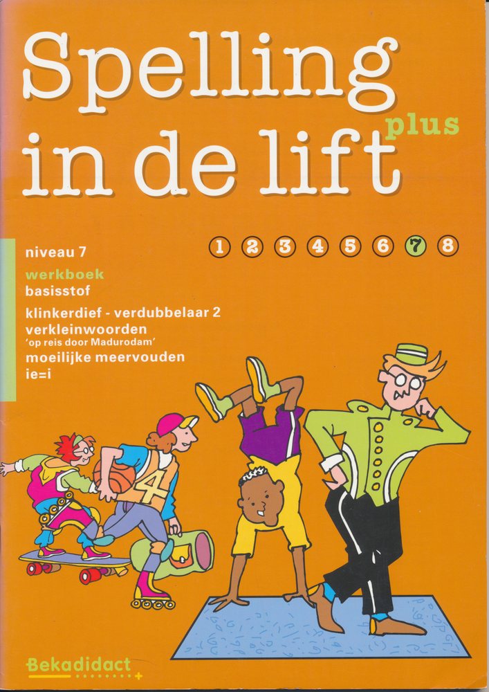 Spelling in de Lift Plus werkboek niveau 7 (per pak van 5)