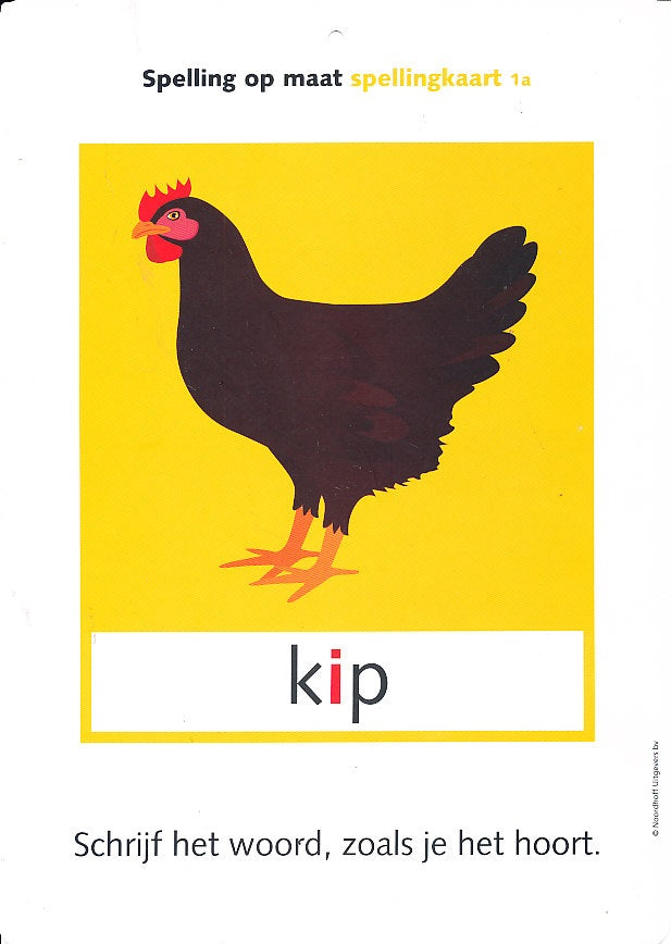 Spelling op Maat versie 2 Set Spellingkaarten