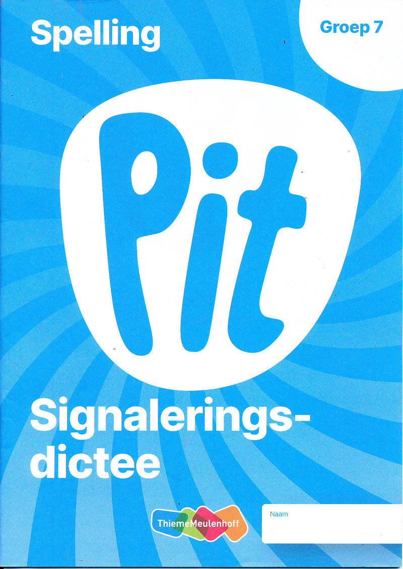 Pit Signaleringsdictee Spelling groep 7 (per stuk)