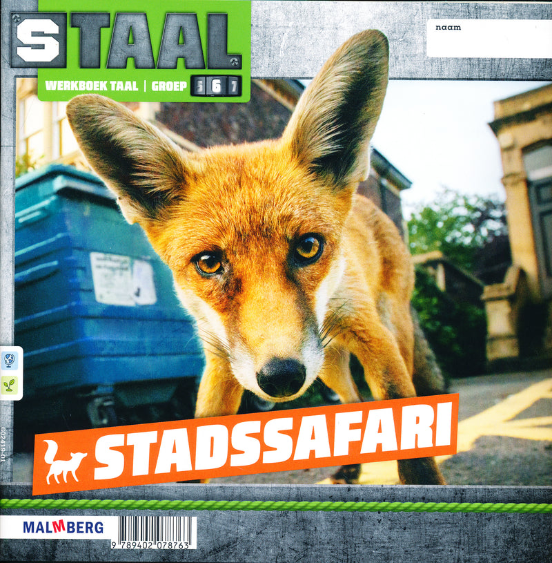 Staal versie 2 Werkboek Taal Stadssafari -Broodje Aap Groep 6 (per stuk)