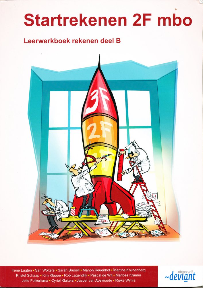 Startrekenen 2F MBO Leerwerkboek B (isbn 9789491699917)